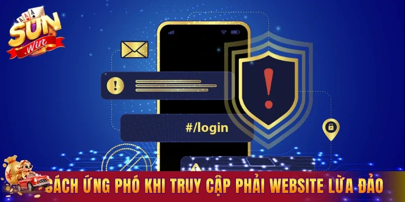Cách ứng phó khi truy cập phải website lừa đảo