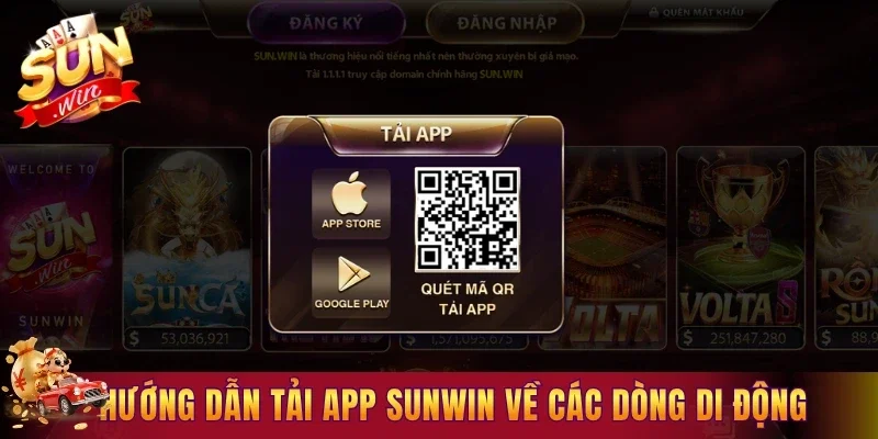 Hướng dẫn tải app Sunwin về các dòng di động phổ biến