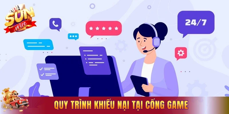 Quy trình khiếu nại tại cổng game